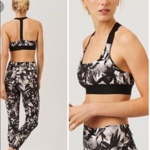 Lou & Grey T Strap Floral Sports bra
